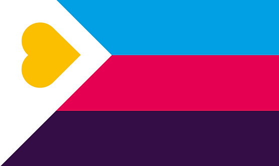 Polyamourus pride flag